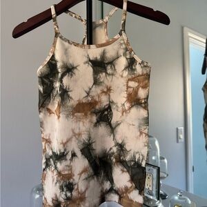 NWT Mono B Gun Metal and Mushroom Tank Top Size Small